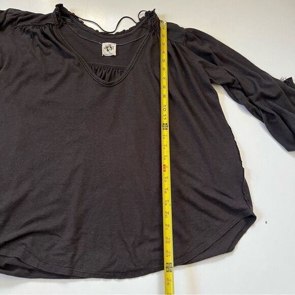 Free People NWT Care Bella Hemp Long Sleeve XS - Picture 11 of 11